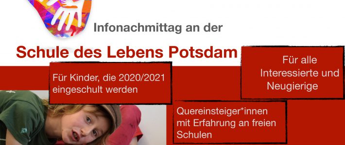 18.01.2020 – Infonachmittag für Schulstart 2020/21 und Quereinsteiger*innen 18.01.2020 – Infonachmittag für Schulstart 2020/21 und Quereinsteiger*innen